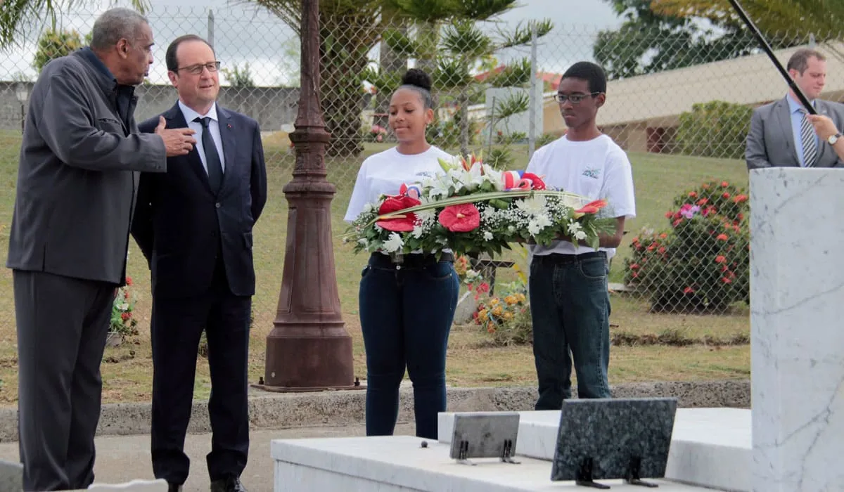 Visite de Hollande en Martinique