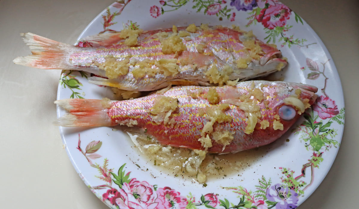 Blaff de poissons marinade