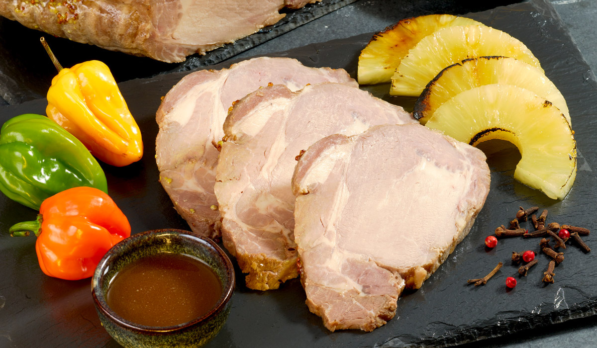Épaule de porc à l'ananas