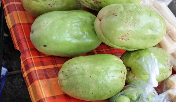 Barbadines en vente au marché de Fort-de-France