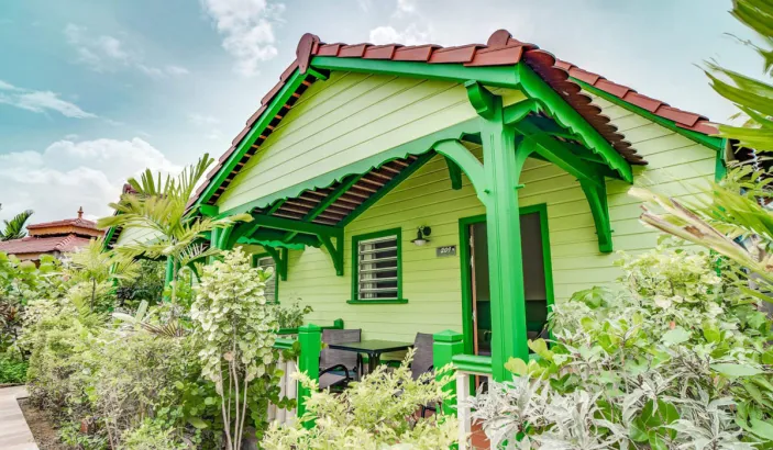 Facade de l'Hôtel Bambou