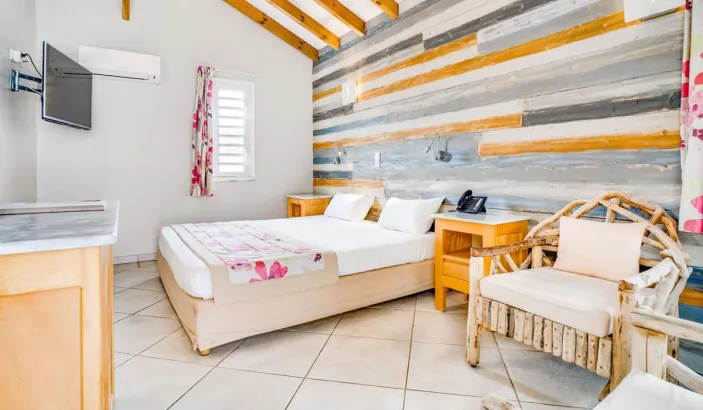 Chambre de l'Hôtel Bambou