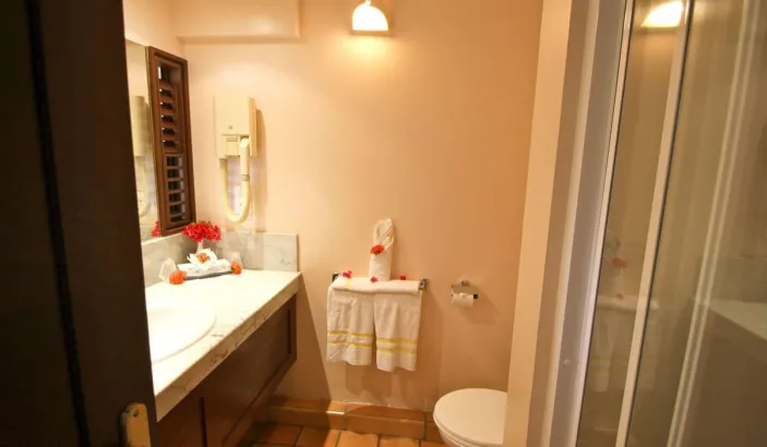 Salle de bains de la Résidence la Goélette