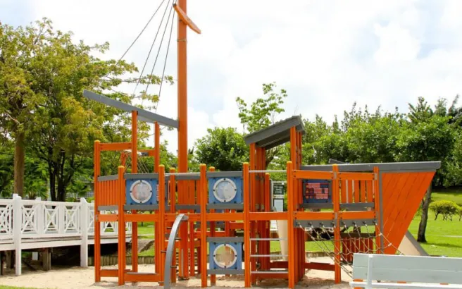 Toboggan pour enfants du Village Pierre et Vacances