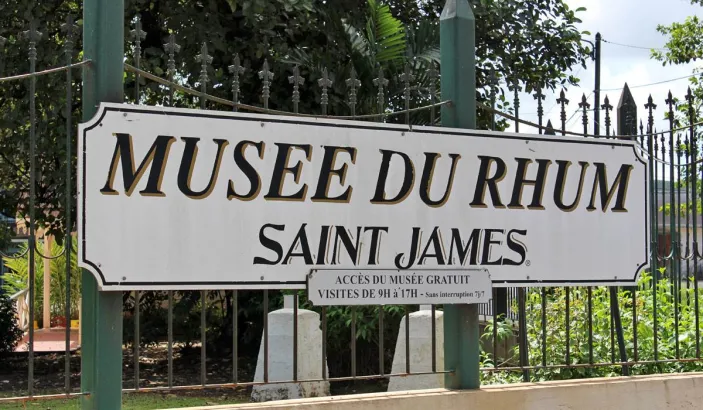 Rum Museum sign