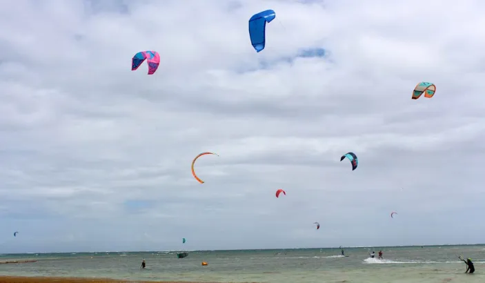 Kite-surf à la Pointe Faula