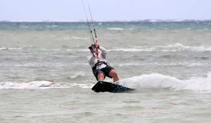 Kite-surf à la Pointe Faula