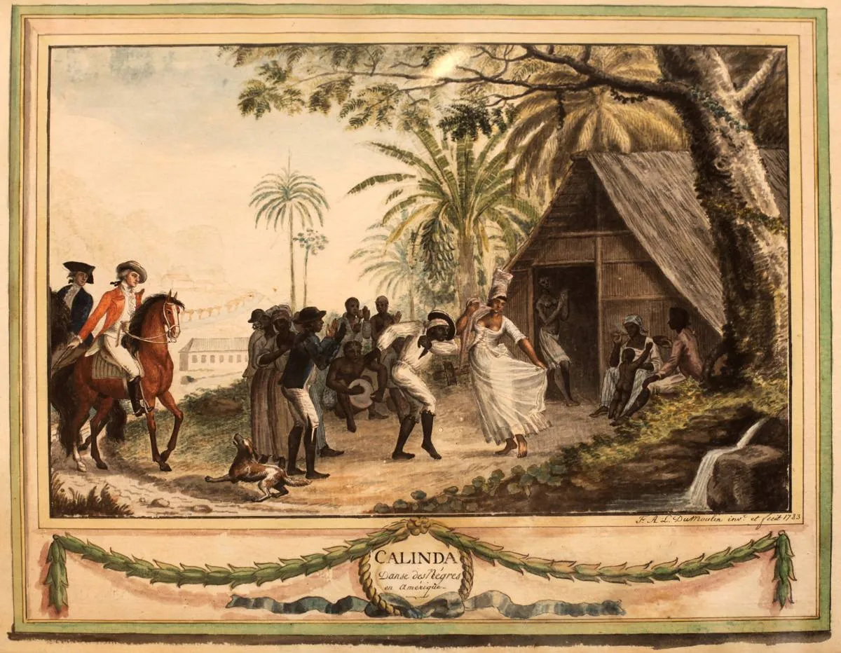 Calenda, dance of slaves