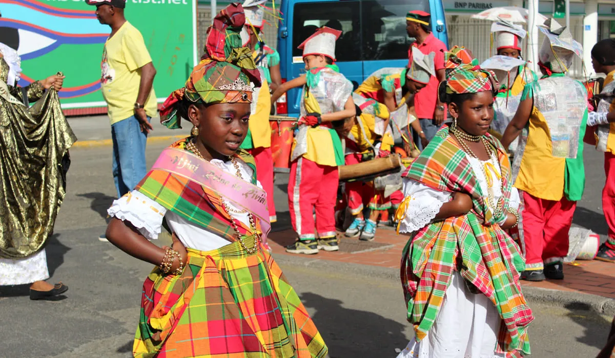 Mini Queens of the Martinique Carnival