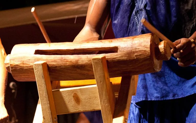 Ti-bwa, an instrument used in the practice of bèlè