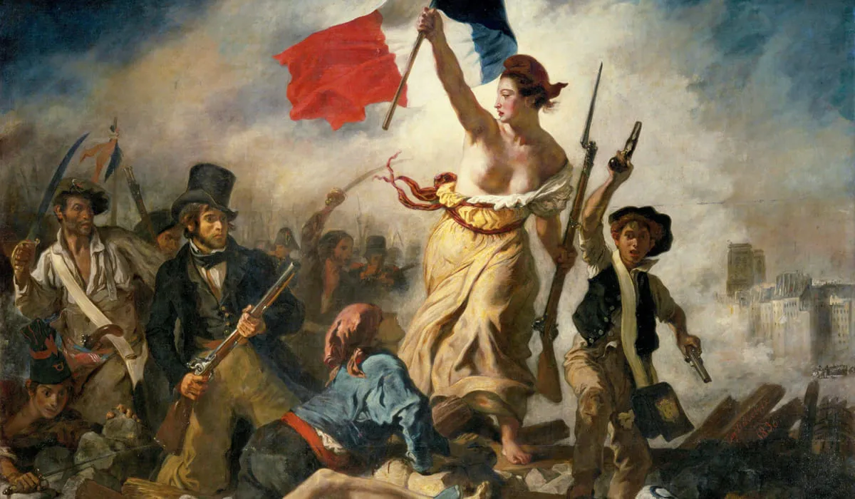 Tableau d'Eugène Delacroix, 28 juillet