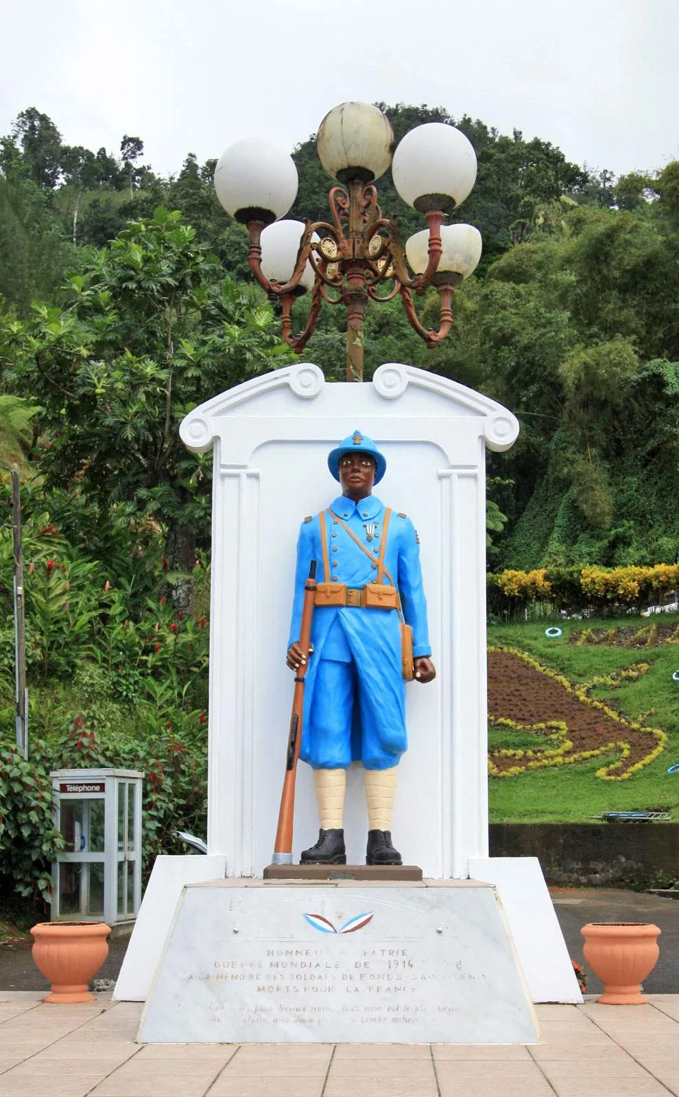 Monument honoring Martinicans who died for France during World War I