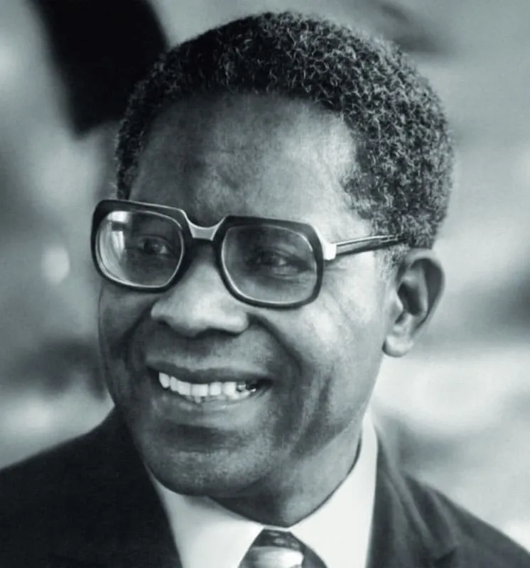 Aimé Césaire, poet and former politician from Martinique Aimé Césaire, poet and former politician from Martinique