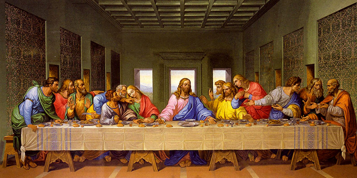 Cène, dernier repas du Christ avant sa mort